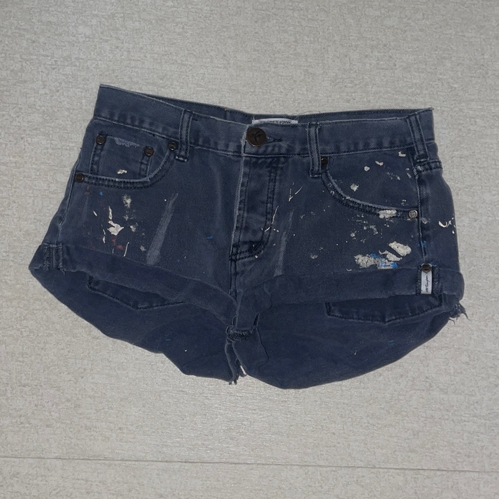 One Teaspoon Bandit Jean Shorts